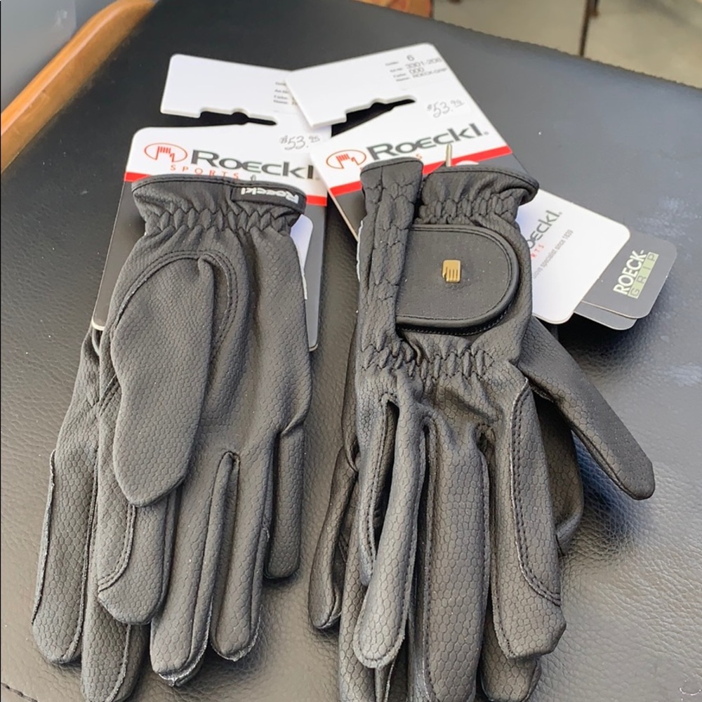 Roeckl Chester NWT glove black size 6
